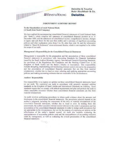 anb annual report 2009